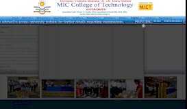 
							         Notifications - MIC College								  
							    