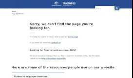 
							         Notify changes to your business | business.gov.au								  
							    