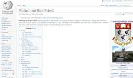 
							         Nottingham High School - Wikipedia								  
							    