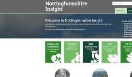 
							         Nottinghamshire Insight: Home								  
							    