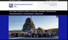 
							         Notus School District 135: Home								  
							    