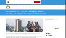 
							         NOUN Student Portal: The National Open University of Nigeria - Public ...								  
							    