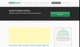 
							         Nouonline Net Student Portal Login Page for New Students ...								  
							    