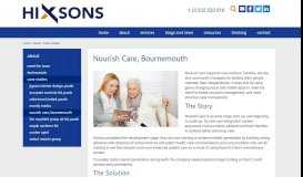 
							         Nourish Care, Bournemouth | Hixsons Limited | Bournemouth								  
							    