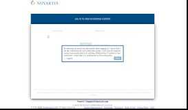 
							         Novartis CQAW039A2315 On Demand Portal - Simulyve MBM Portal								  
							    