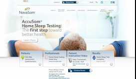 
							         NovaSom | Home Sleep Testing for Sleep Apnea								  
							    