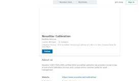 
							         NovaStar Calibration | LinkedIn								  
							    