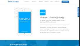 
							         Novastar - Customer Support App | Portfolio | Smarther								  
							    