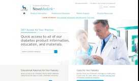 
							         NovoMedLink: Diabetes Resources & Patient Care for Health Care ...								  
							    