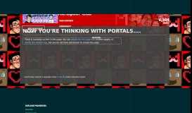 
							         NOW YOU'RE THINKING WITH PORTALS | Markiplier Wiki | FANDOM ...								  
							    