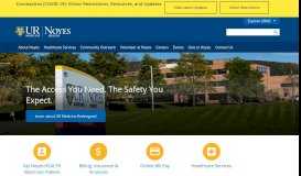
							         Noyes Health - University of Rochester Medical Center								  
							    