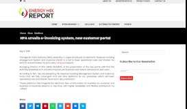 
							         NPA unveils e-invoicing system, new customer portal								  
							    