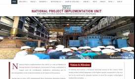 
							         NPIU: National Project Implementation Unit								  
							    