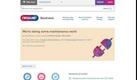 
							         npower Login for Small Business Customers | npower Business								  
							    