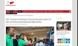 
							         NR: Tamale Technical University gets state-of-the-art ...								  
							    