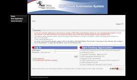 
							         NRF Online Submission System								  
							    