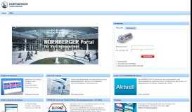 
							         NÜRNBERGER Portal: Startseite								  
							    