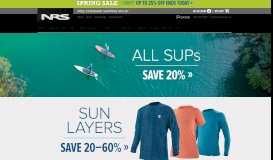 
							         NRS | Kayak Gear, Raft Supplies, SUPs & Boating Equipment								  
							    
