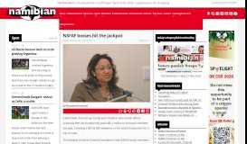 
							         NSFAF bosses hit the jackpot - The Namibian								  
							    