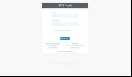 
							         NSN Portal and Connect								  
							    