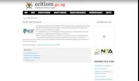 
							         NSSF Self Service | eCitizens								  
							    