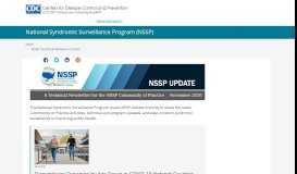 
							         NSSP Update - May 2019 | CDC								  
							    
