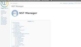 
							         NST Manager - Things That Are Smart Wiki								  
							    