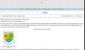 
							         NSUK Admission List 2018/2019 | Check Here - South African Music ...								  
							    