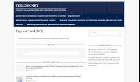 
							         NSUK Admission List – TEELINK.NET								  
							    