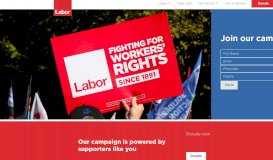 
							         NSW Labor - A Fair Go for Australia								  
							    
