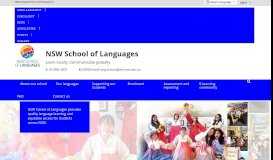 
							         NSW School of Languages: Home								  
							    
