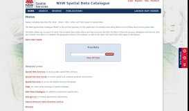 
							         NSW Spatial Data Catalogue								  
							    