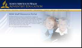 
							         NSW Staff Resource Portal - NNSW Adventist Education								  
							    
