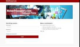 
							         NT Customer Portal - Login								  
							    