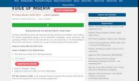 
							         NTI Recruitment 2019 Registration Form at www.nti.edu.ng Portal								  
							    