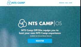 
							         NTS Camp - A Ministry of Never The Same								  
							    