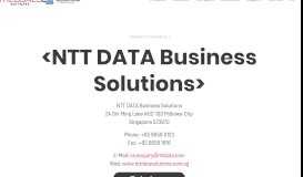 
							         NTT DATA Business Solutions - Theobald Software								  
							    