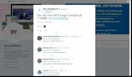
							         NTV UGANDA on Twitter: 