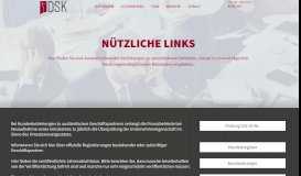 
							         Nützliche Links - Service - DSK skat und Steuerberatungsgesellschaft ...								  
							    
