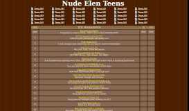 
							         Nude Elen Teens								  
							    