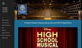 
							         Nudgee College Musical - Google Sites								  
							    