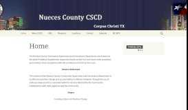 
							         Nueces County CSCD | Adult Probation								  
							    