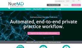 
							         NueMD - Medical Billing, Practice Management, & EHR								  
							    