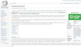 
							         Nuffield Health - Wikipedia								  
							    