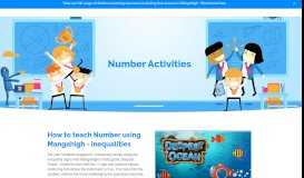 
							         Number Activities | Mangahigh.com								  
							    