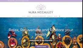 
							         Nura McCauley, LAc – Acupuncture and Herbal Medicine Clinic								  
							    