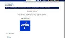 
							         Nurse Leadership Sponsors | Florida Health Care Association								  
							    
