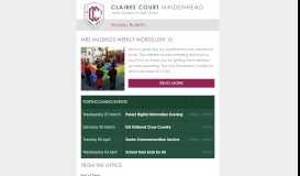 
							         Nursery - Claires Court Bulletin								  
							    