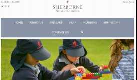 
							         Nursery | Sherborne Preparatory School								  
							    