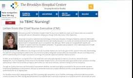 
							         Nursing at The Brooklyn Hospital Center								  
							    